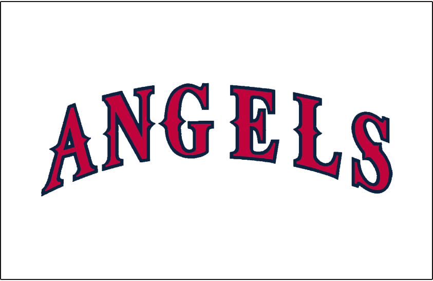 California Angels 1993-1996 Jersey Logo v2 iron on heat transfer